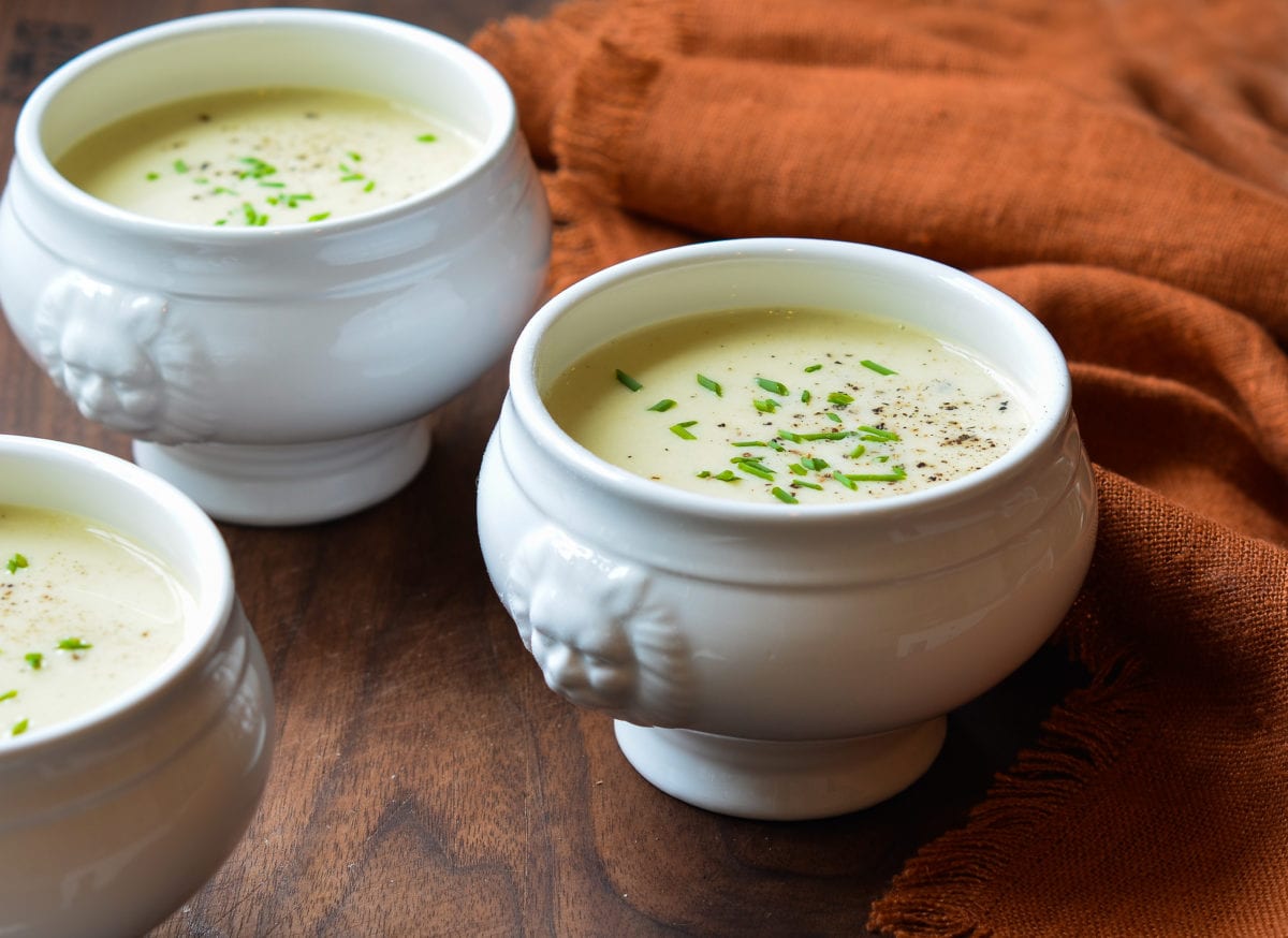 simple potato leek soup - Article 2